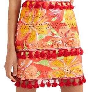 Anthropologie Verb by  Pallavi Singhee Electra Eyelet Skirt